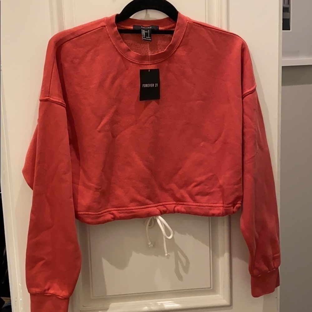 Forever 21 cropped sweatshirt